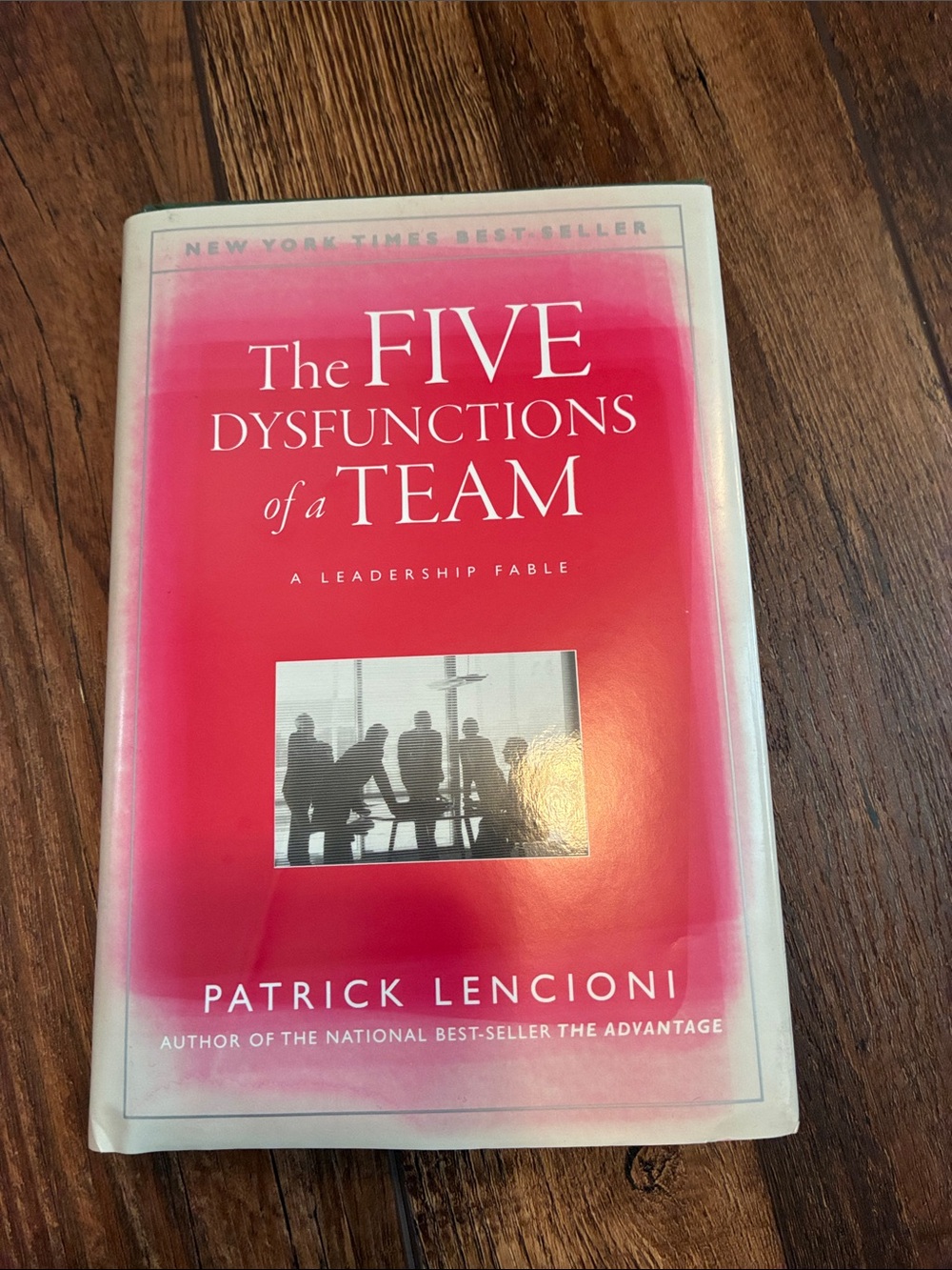 The Five Dysfunctions of a Team – Pink Hardcover